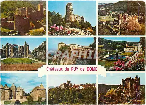 Cartes postales moderne Chateaux du Puy de Dome Chateau de Chouvigny