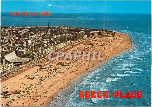 Moderne Karte La Cotre d'Opale Berck Plage (Pas de Calais) La magnifique plage de la Cote d'Opale et la Baie d