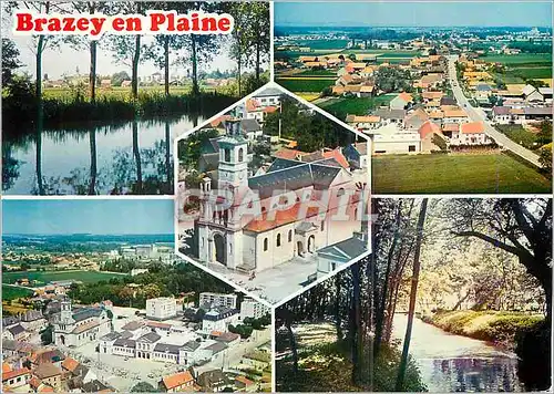 Cartes postales moderne Brazey-En-Plaine Vue generale