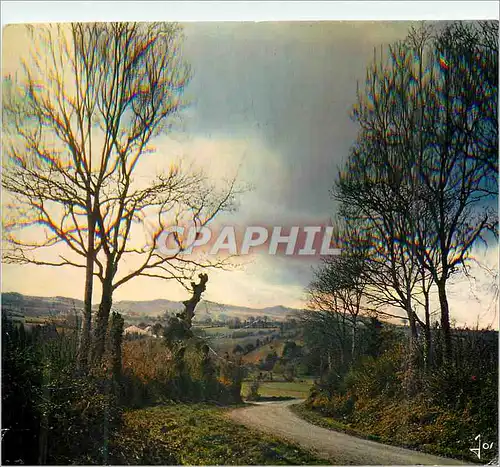Cartes postales moderne La Bretagne en Couleurs Vue generale des Montagnes Noires