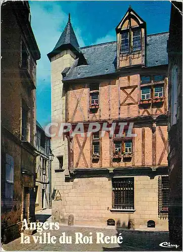 Cartes postales moderne Angers (M et Loire) La ville du Roi Rene