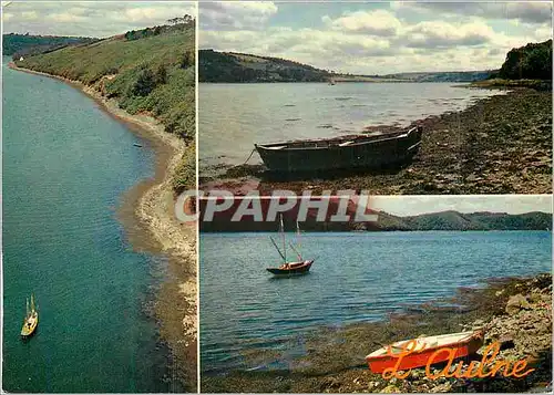 Cartes postales moderne Environs de Brest (Finistere) La riviere l'Aulne