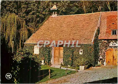 Moderne Karte Bievres (Essonne) La Chapelle du moulin de Vauboyen