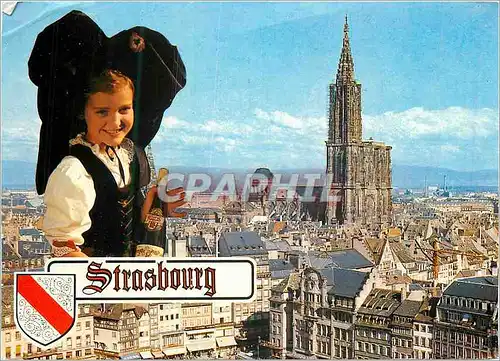 Cartes postales moderne Strasbourg (Alsace) La Cathedrale