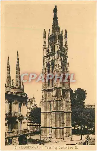 Cartes postales Bordeaux Tour Pey Berland