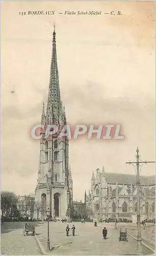 Cartes postales Bordeaux Fleche Saint-Michel