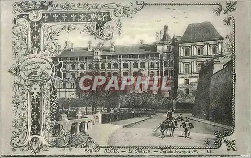 Cartes postales Blois Le Chateau Facade Francois Ier
