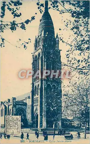 Ansichtskarte AK Bordeaux Eglise Sainte-Marie