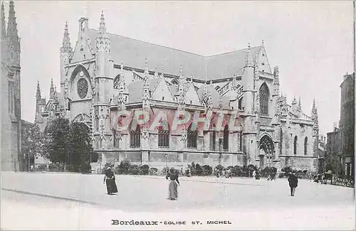 Cartes postales Bordeaux Eglise St Michel