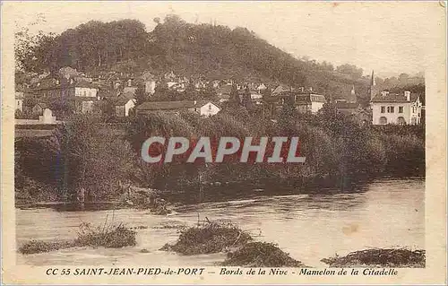 Cartes postales Saint-Jean-Pied-de-Port Bords de la Nive Mamelon de la Citadelle