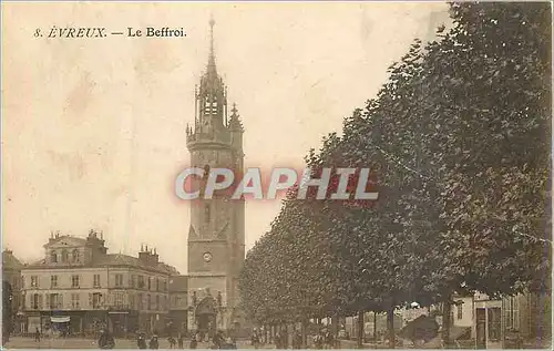 Cartes postales Evreux Le Beffroi