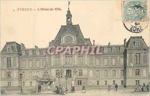 Cartes postales Evreux L'Hotel de Ville