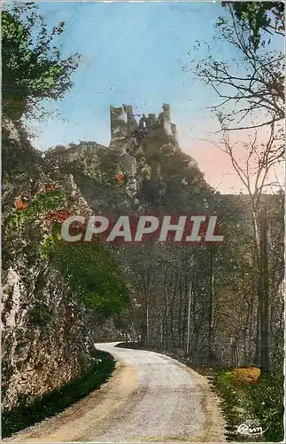 Cartes postales moderne Vallee de la Sioule Ruines du Chateau-Rocher