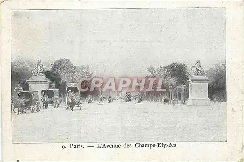 Cartes postales Paris L'Avenue des Champs-Elysees