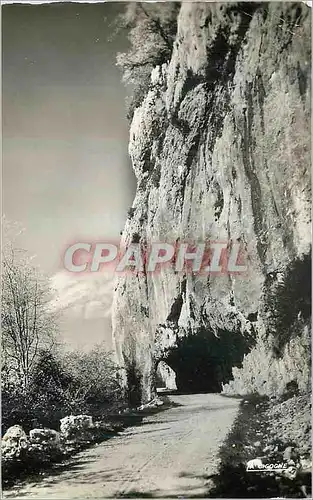 Moderne Karte Route du tunnel du pionnier