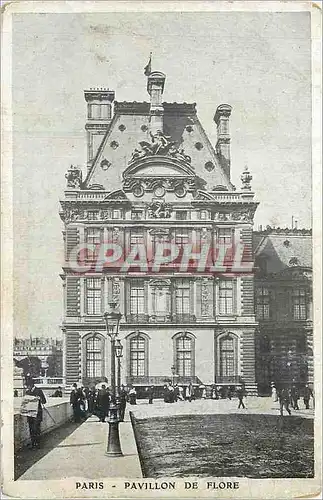 Cartes postales Paris pavillon de flore