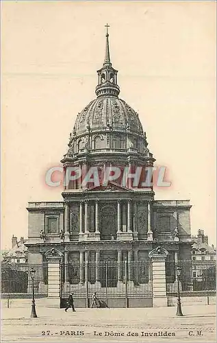 Ansichtskarte AK Paris le dome des invalides