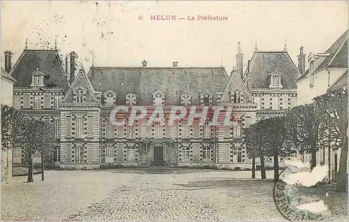 Cartes postales Melun la prefecture