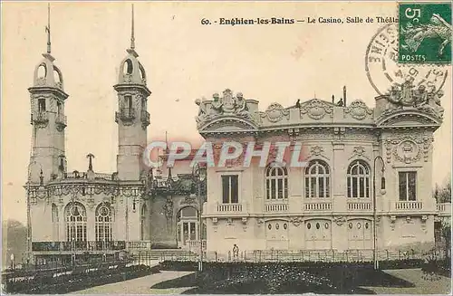 Cartes postales Enghien les bains le casino salle de theatre