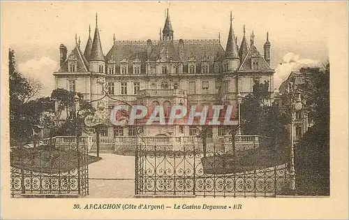 Ansichtskarte AK Arcachon (Cote d'argent) le casino deganne