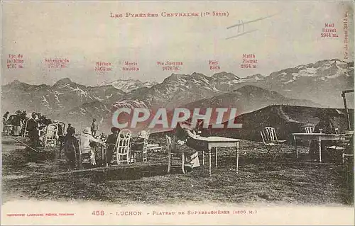 Cartes postales Luchon plateau de surabragneres