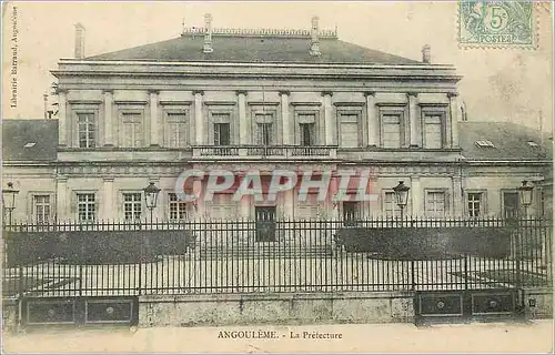 Cartes postales Angouleme la prefecture