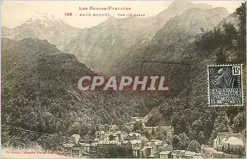 Cartes postales Eaux bonnes vue generale