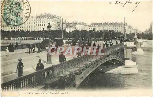 Cartes postales Lyon le pont morand