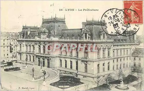 Cartes postales Lyon la prefecture