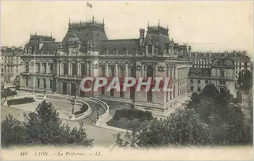 Cartes postales Lyon la prefecture