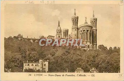 Ansichtskarte AK Lyon N D de fourviere l'absides