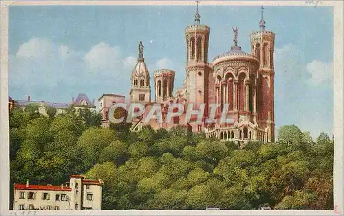 Cartes postales Lyon N D de fourviere l'abside