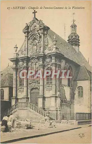 Ansichtskarte AK Nevers chapelle de l'ancien couvent de la visitation