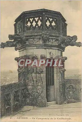 Cartes postales Nevers la campanile de la cathedrale