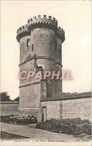 Cartes postales Beauvais la tour saint lucien