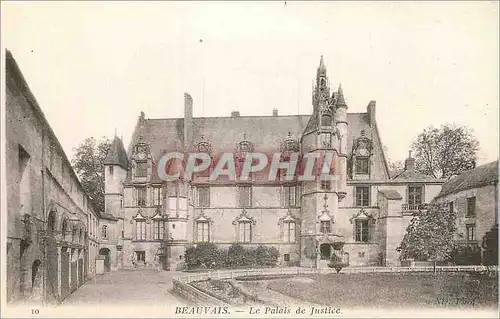 Cartes postales Beauvais le palais de justice