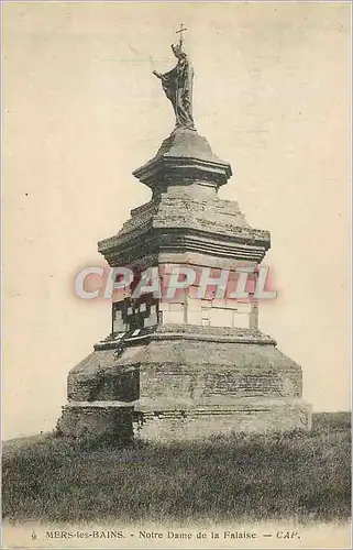 Ansichtskarte AK Mers-les-Bains Notre Dame de la Falaise