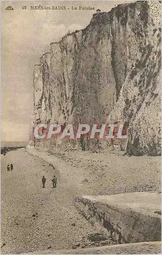 Cartes postales Mers-les-Bains La Falaise