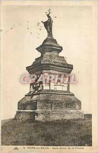 Ansichtskarte AK Mers-les-Bains Notre-Dame de la Falaise