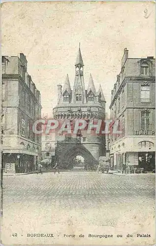 Ansichtskarte AK Bordeaux Porte de Bourgogne ou du Palais