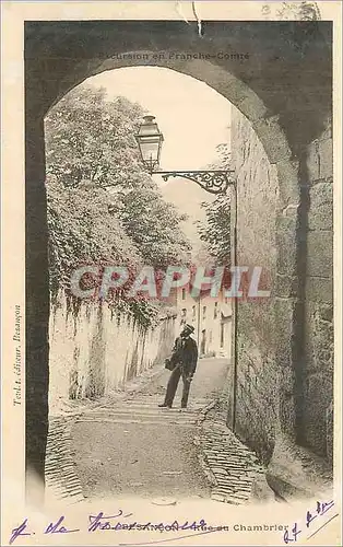 Cartes postales Besancon Rue de Chambier