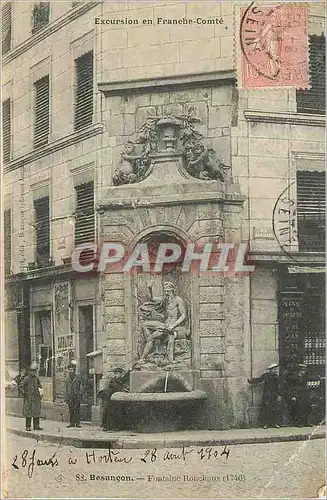 Ansichtskarte AK Besancon Fontaine Ronchaux