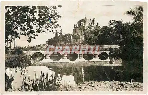 Cartes postales moderne Chateauroux Le Chateau Raoul et le pont de pierre