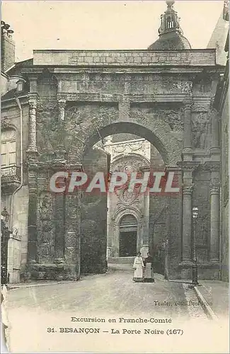 Cartes postales Besancon La Porte Noire