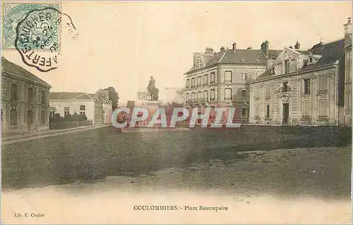 Cartes postales Coulommiers Place Beaurepaire