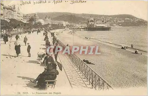 Cartes postales Nice La Promenade des Anglais