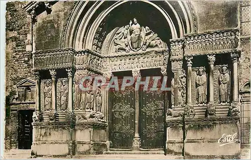 Cartes postales moderne Arles Le Portail de la Cathedrale Saint-Trophine