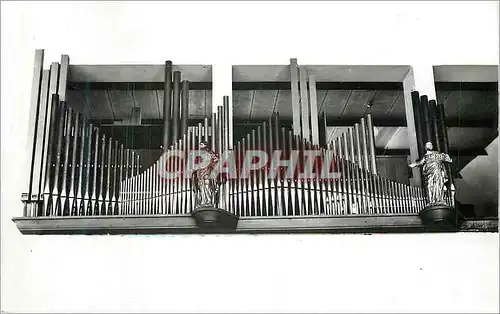 Moderne Karte Eglise saints Pierre et Paul Bennwihr (Haut-Rhin) Les Orgues (Les deux statues unique vestige de