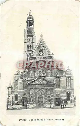 Cartes postales Paris Eglise Saint-Etienne-du-Mont