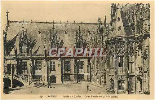 Ansichtskarte AK Rouen Palais de Justice Cour interieure (XVIe siecle)